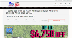 Desktop Screenshot of boylebuickgmc.com